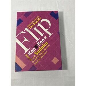 Will Shortz Presents The Double Flip Book of KenKen and Sudoku Miyamoto, Tetsuya